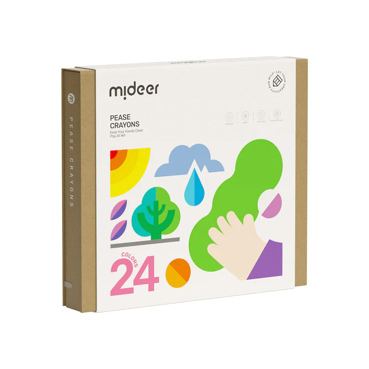 Mideer - Peas Crayon - 24 Colors