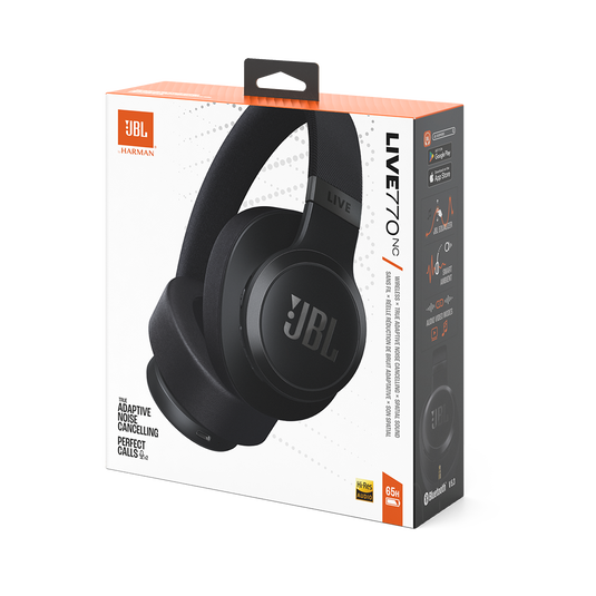 JBL LIVE 770NC Wireless Over-Ear ANC Headphones