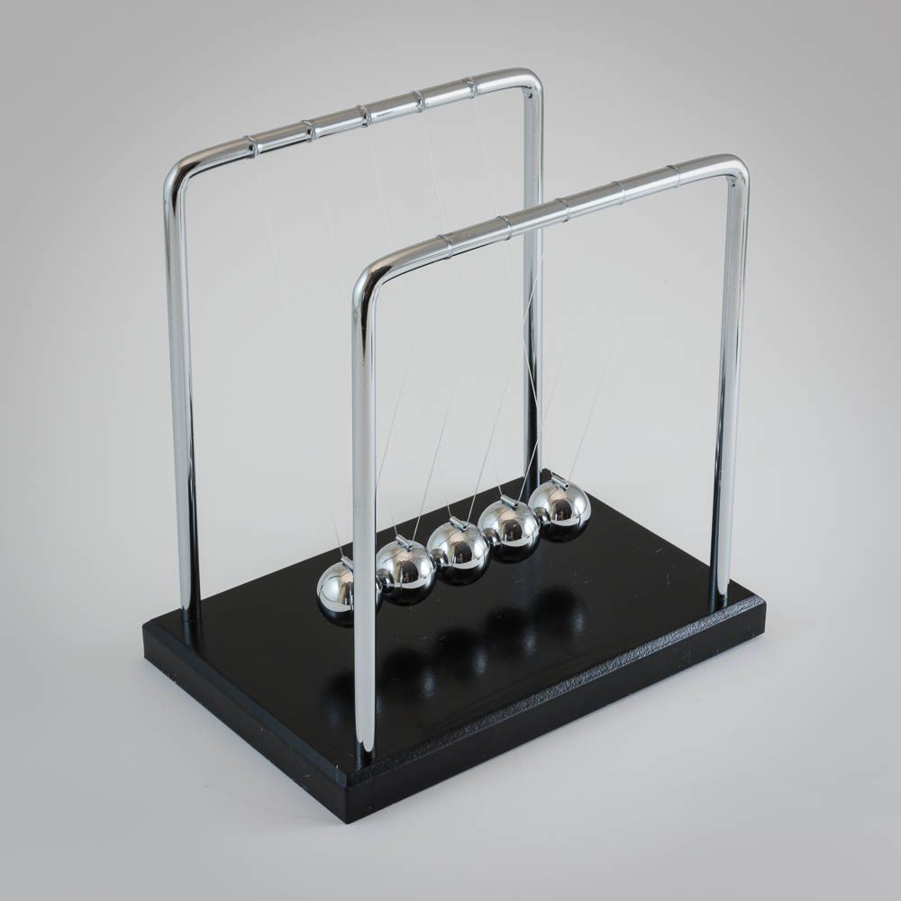 The Source Newton’s Cradle