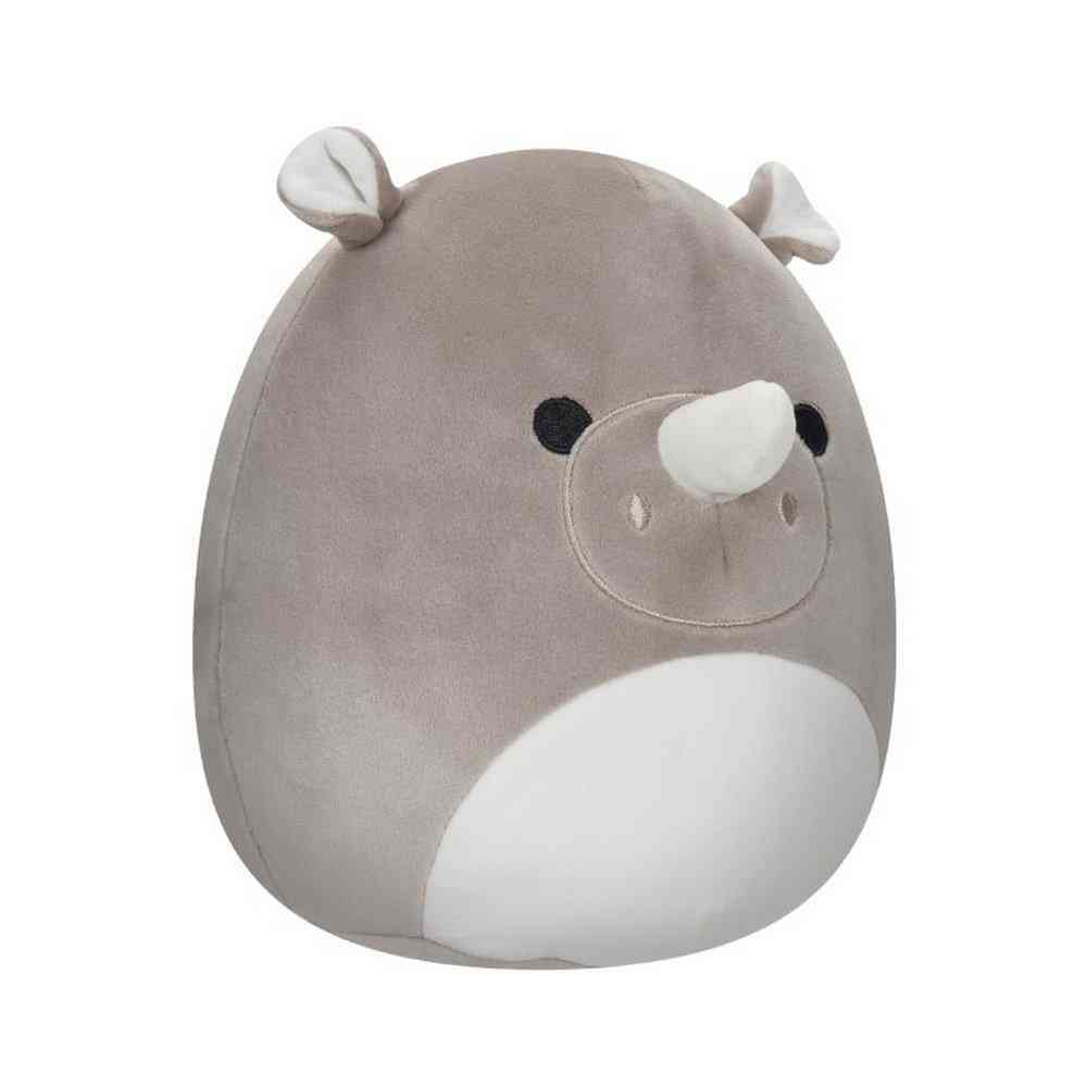 Sqk - Little Plush 7.5 Inch (Irving - Grey Rhino)