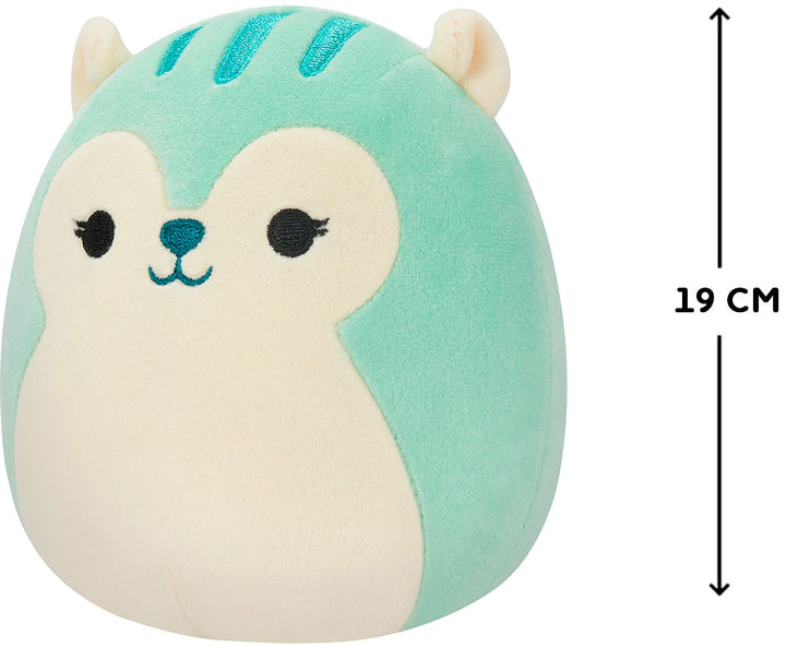 Squishmallows Little Plush 7.5 Fuyuki The Green Squirrel