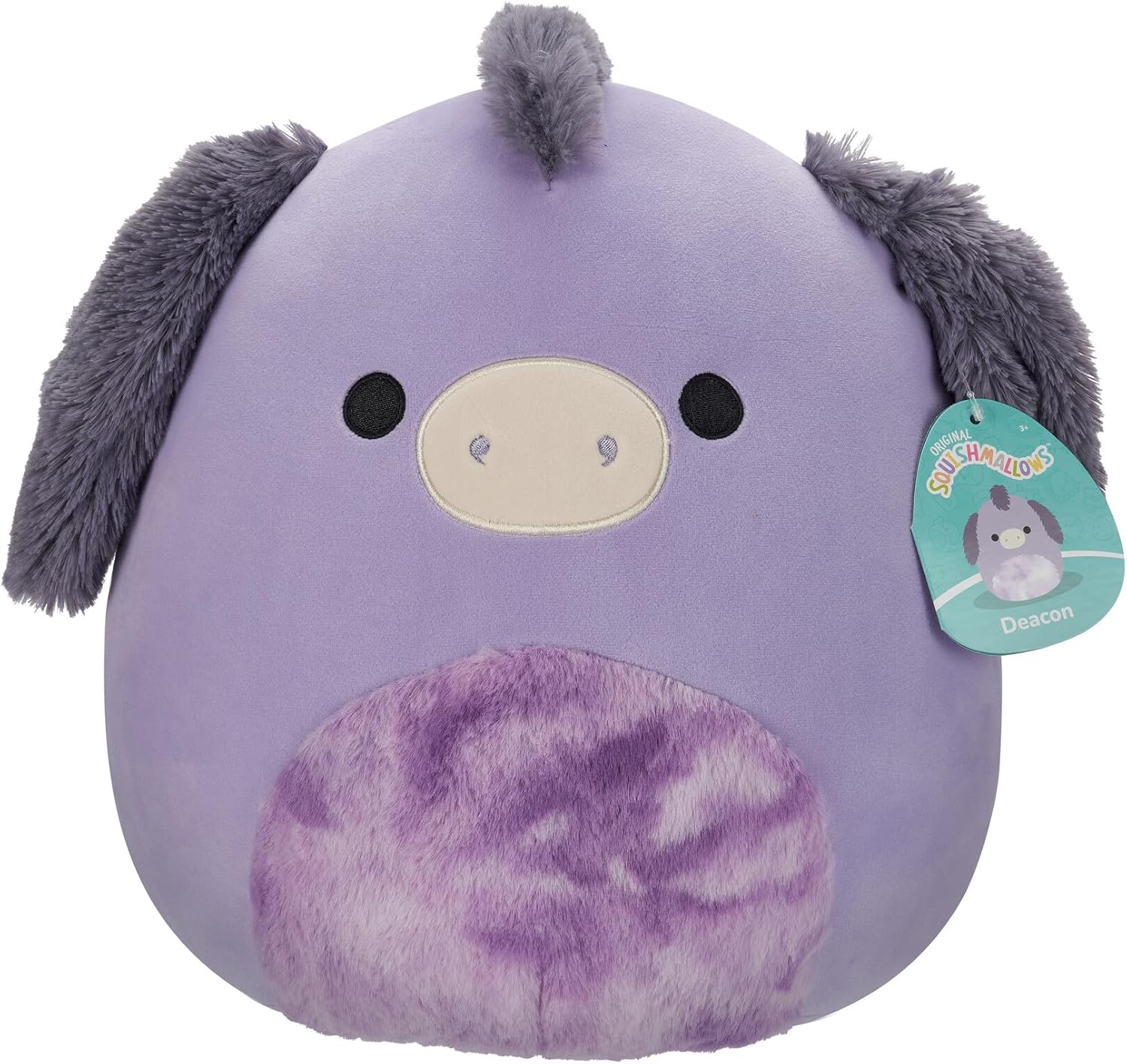 Squishmallows Med Plush 12 Deacon The Purple Donkey