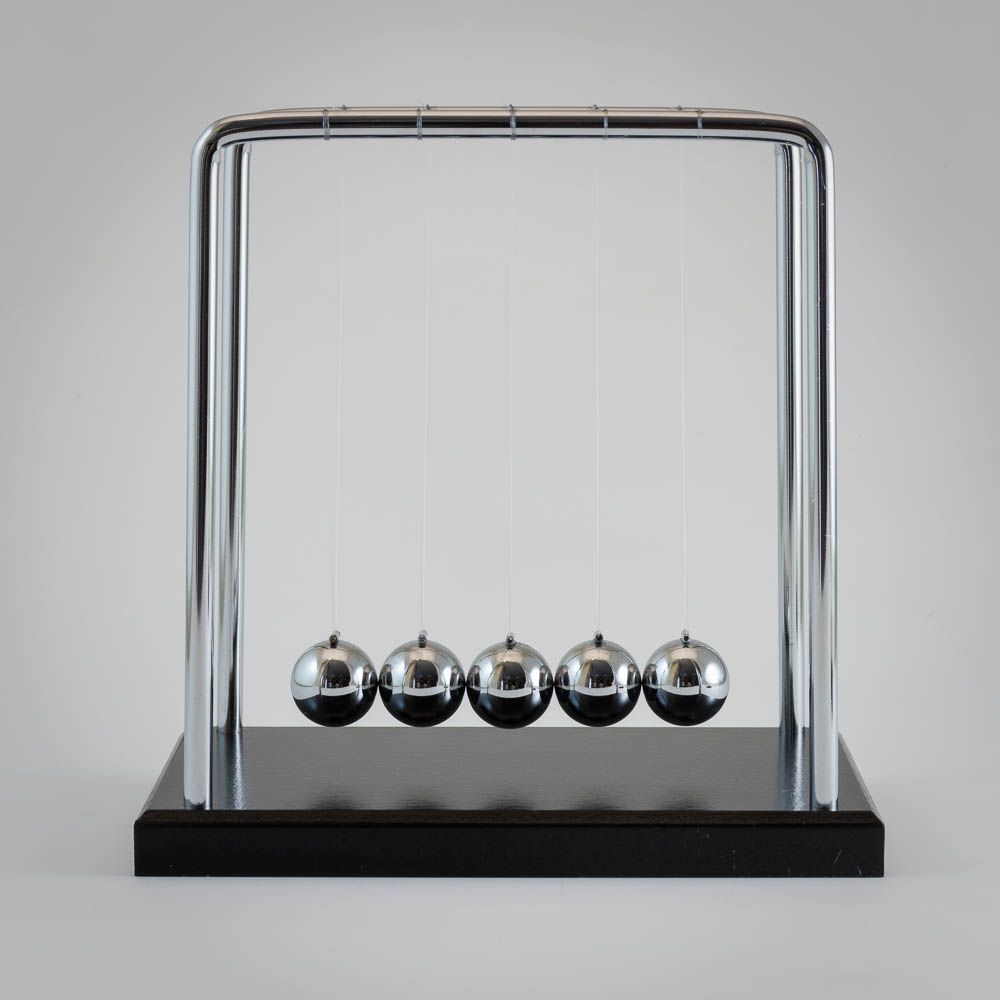 The Source Newton’s Cradle