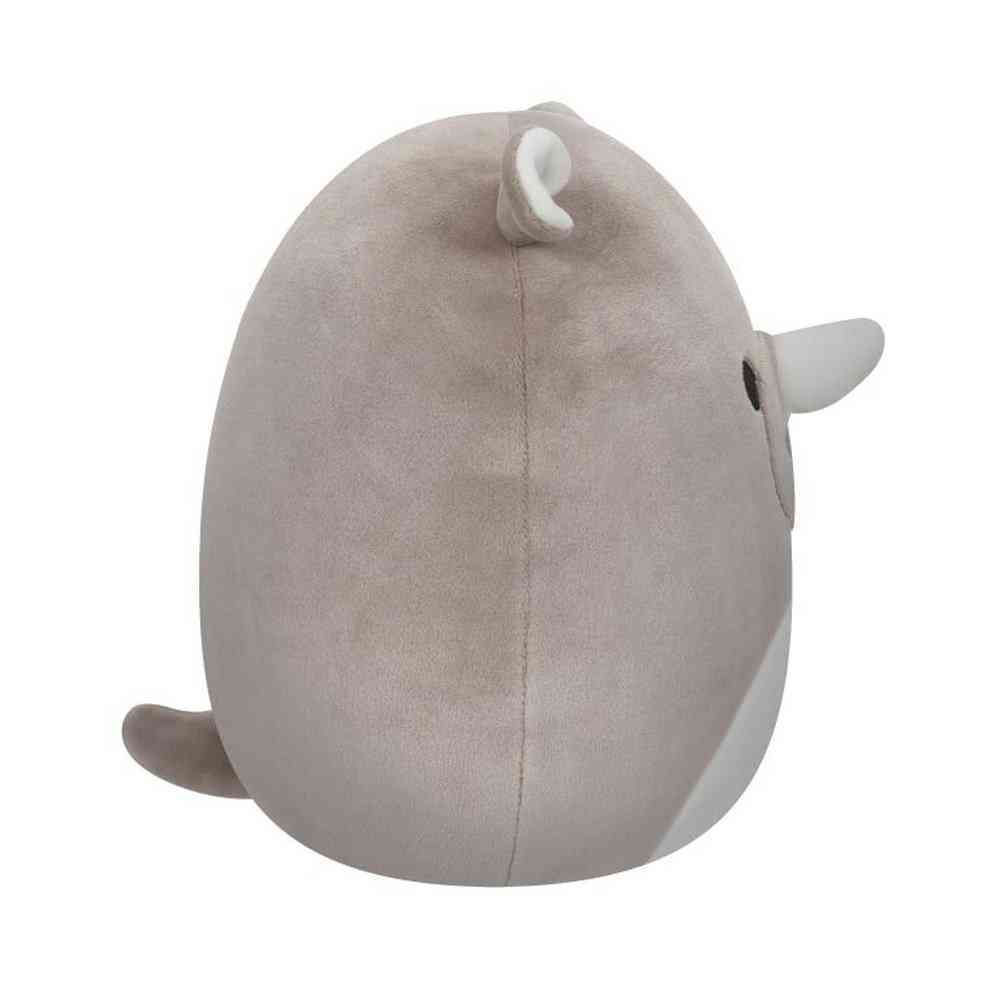 Sqk - Little Plush 7.5 Inch (Irving - Grey Rhino)