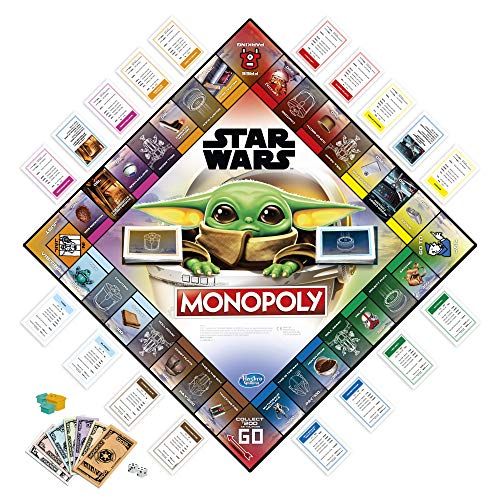 Hasbro Gaming Monopoly: Star Wars Child Edition Board Game