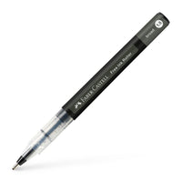 Faber-Castell Free Ink Rollerball Pen 1.5 mm Broad, Black Ink, Box of 12