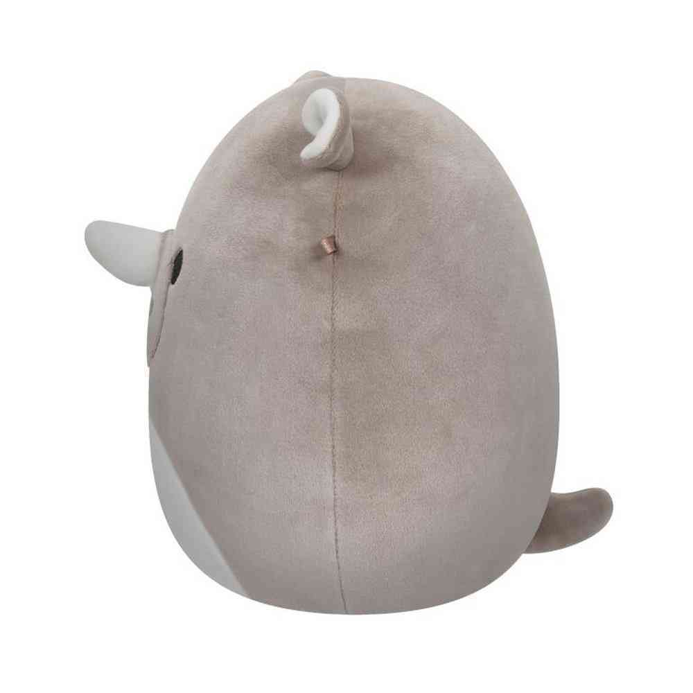 Sqk - Little Plush 7.5 Inch (Irving - Grey Rhino)