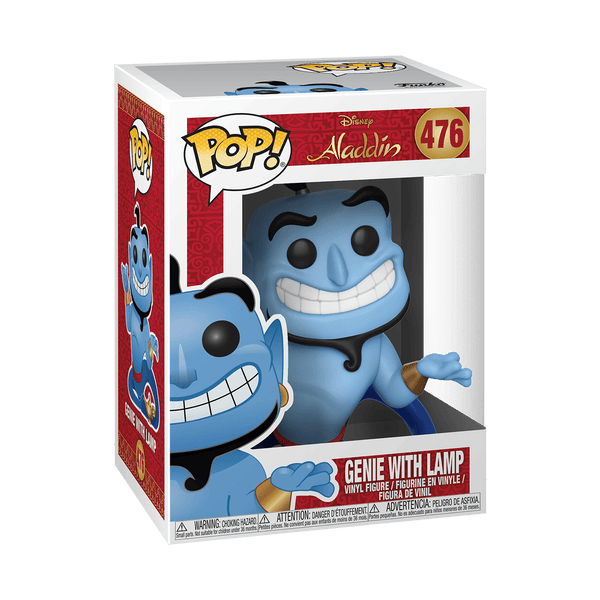 Funko - Pop! Disney: Aladdin - Genie with Lamp