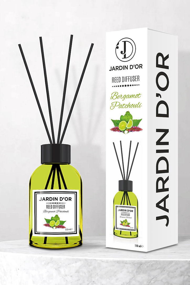 Jardin Dor Reed Diffuser Bergamot Patchouli 110 ml