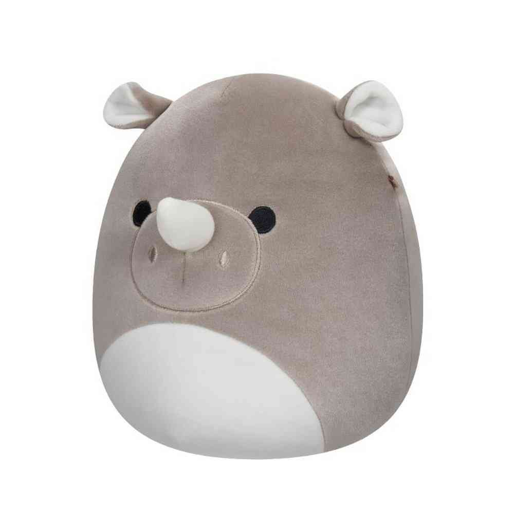 Sqk - Little Plush 7.5 Inch (Irving - Grey Rhino)