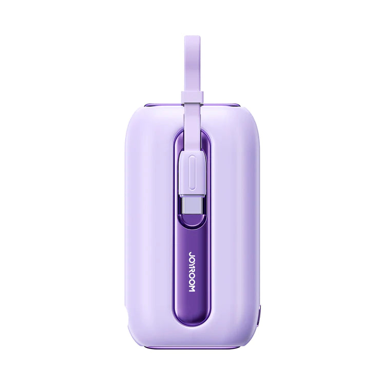 Joyrom JR-L012 Power Bank with Dual Cables 10000mAh Purple