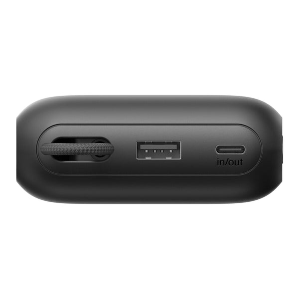 Belkin UltraCharge Power Bank 20K - Integrated Cable and Display - Black