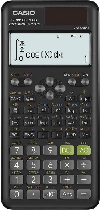 Casio FX-991ES Plus 2 Scientific Calculator - Engineering Math Tool