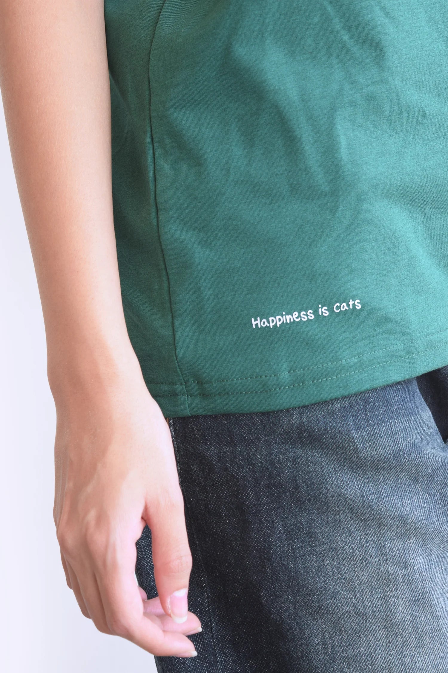 Orenda Tribe T.Shirts Happiness Is Cats Women M