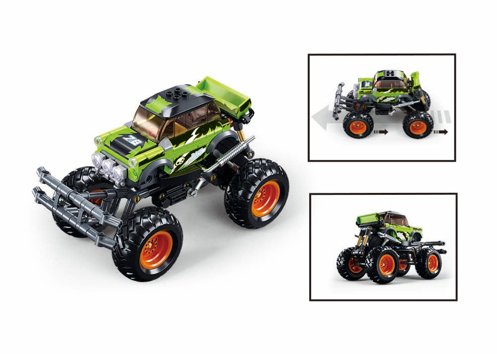 Sluban Powerbricks Off Road Vehicle Pull Back 264 Pcs