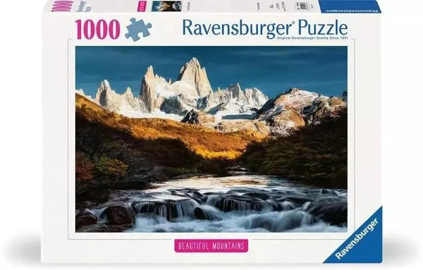 Ravensburger - Mount Fitz Roy, Patagonia Jigsaw Puzzle, 1000 Pcs