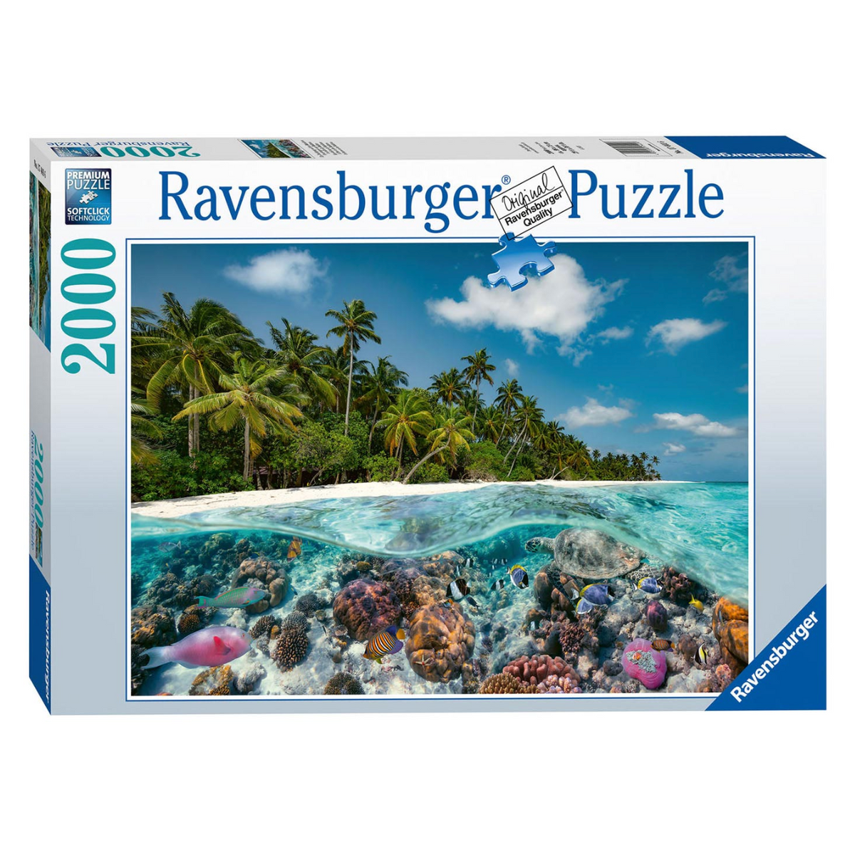 Ravensburger - A Dive in the Maldives Puzzle, 2000 Pcs