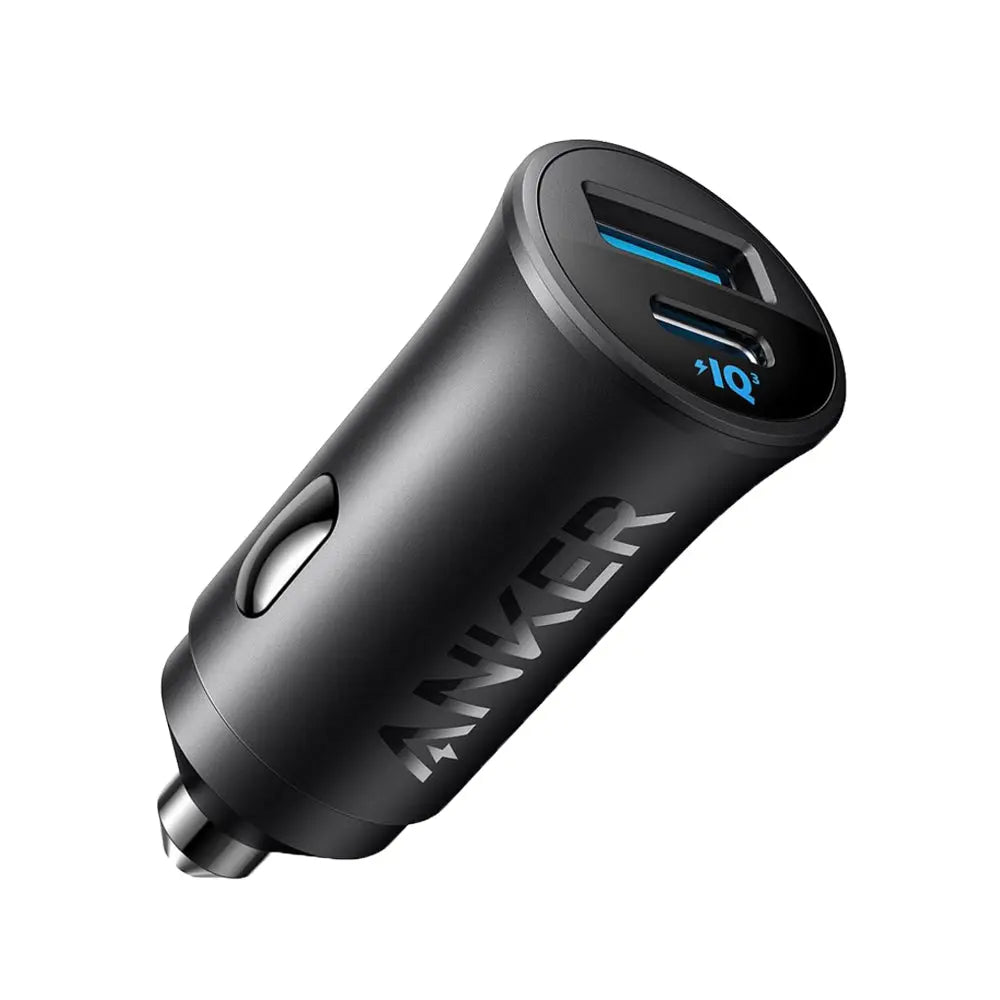 Anker Car Charger (30W, 2 Ports) Black