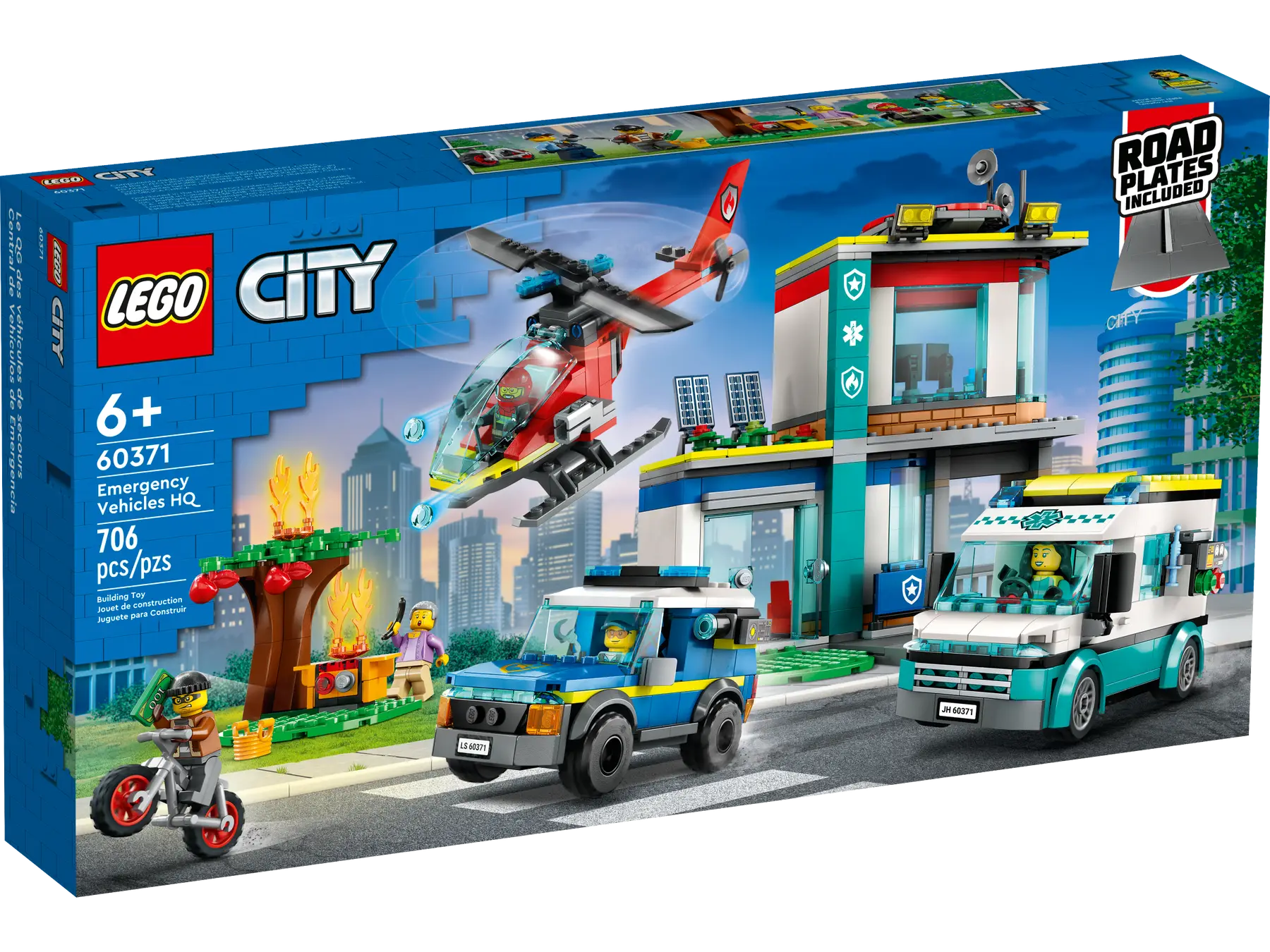 Lego City - Emergency Vehicles Hq