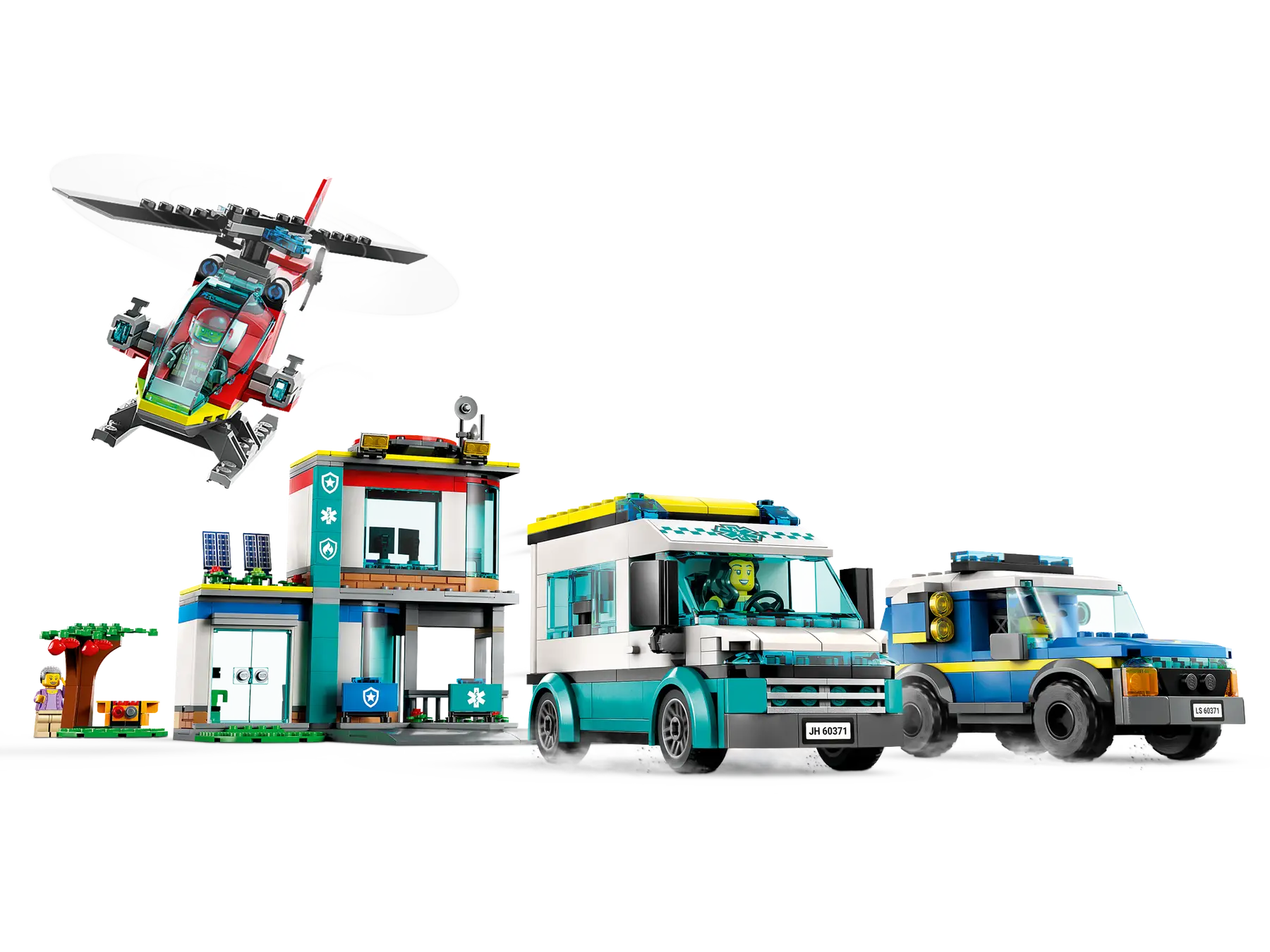 Lego City - Emergency Vehicles Hq