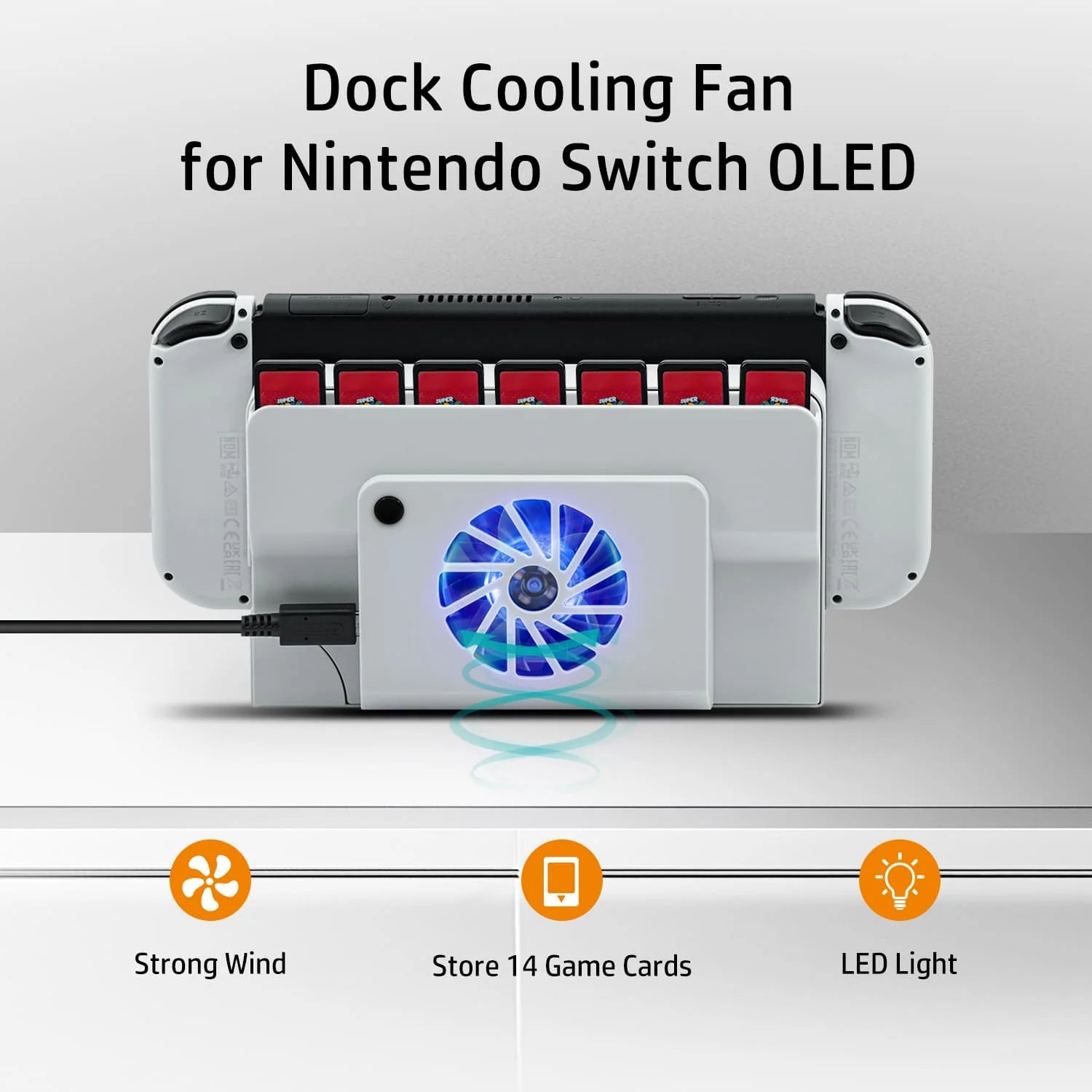 DOBE DOCK COOLING FAN