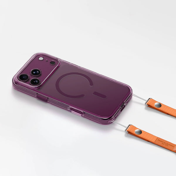 Amazingthing - Minimal Mag Lens Case For iPhone 18 Pro 6.3 - Purple