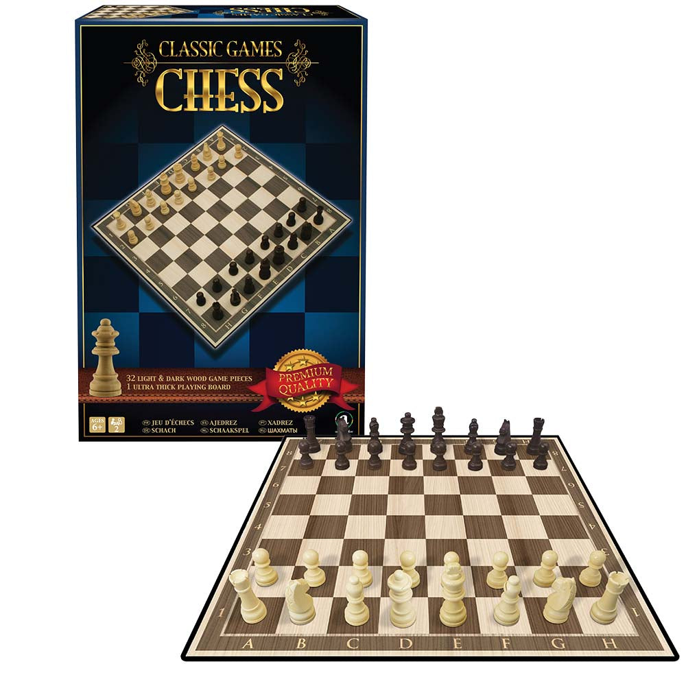 Ambassador - Classic Games Chess Set - Board Game for Two Players