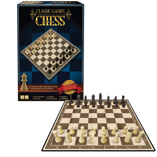 Ambassador - Classic Games Chess Set - Board Game for Two Players