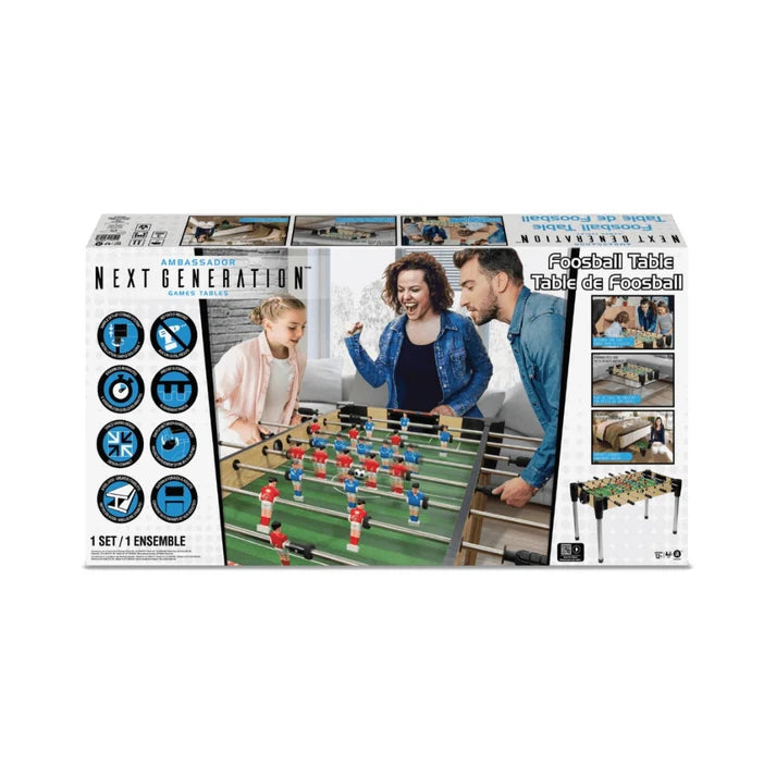 Ambassador - 48"  Wood Tabletop Football (Foosball / Soccer) Elevated Surface (with legs)