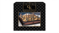 Ambassador - Kasparov Grandmaster Silver & Bronze Chess Set