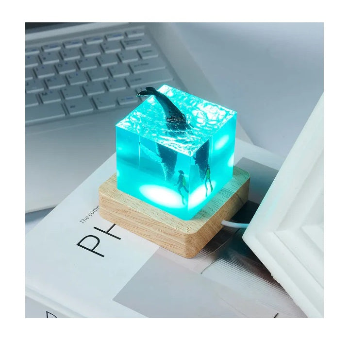 Astorjo Table Lamp Led Light Whale 7X7X7 Cm 100 Gm