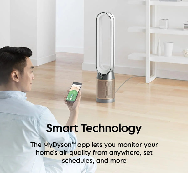 Dyson Air Purifier Cool TP12 Purifying Fan - Nickel and Gold - Hk