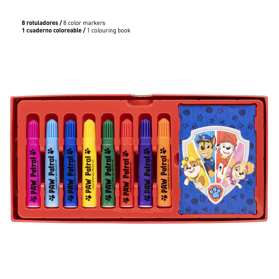 Cerda - Colouring Stationery Set Maletín Paw Patrol