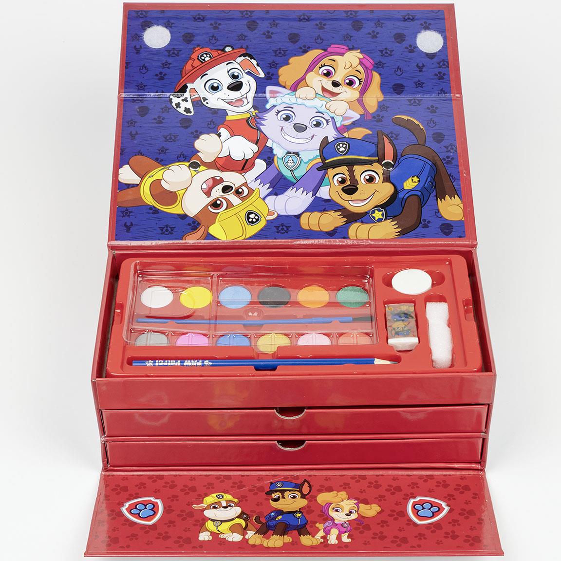 Cerda - Colouring Stationery Set Maletín Paw Patrol