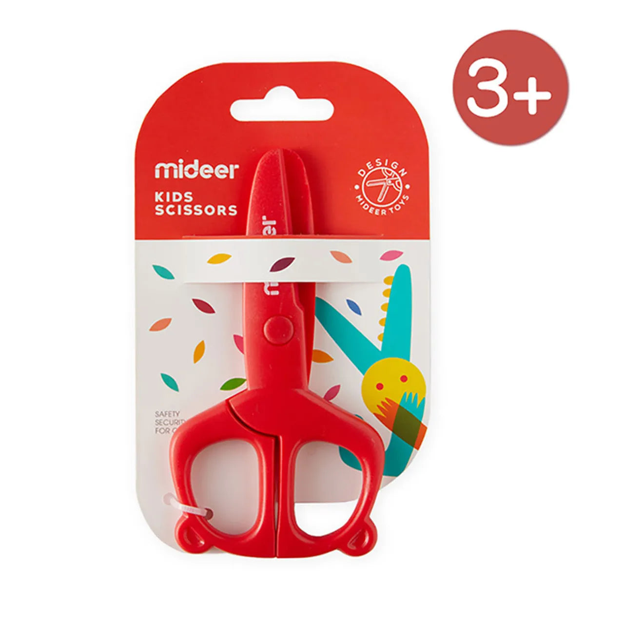 Mideer Kids Scissors Red