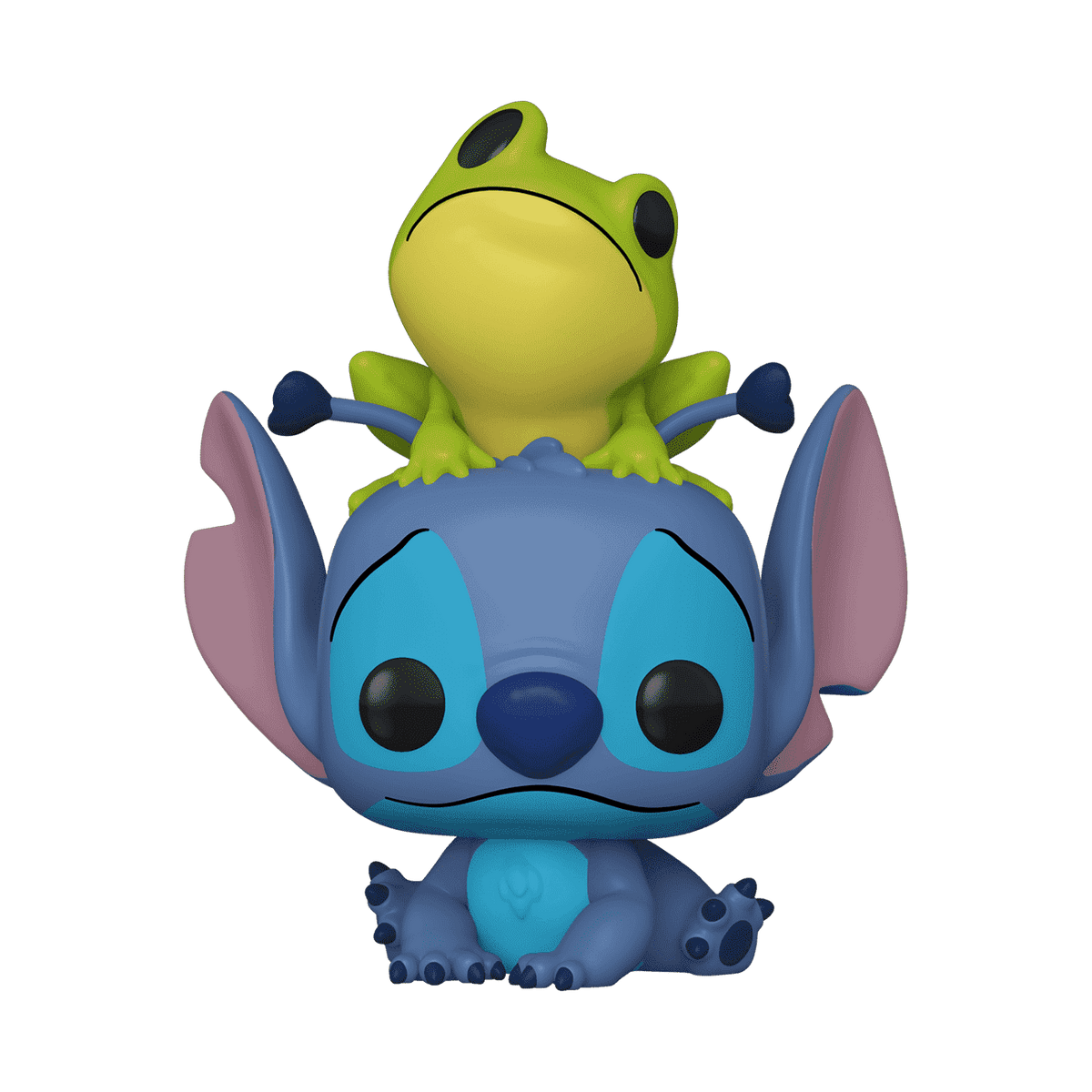 Funko Pop Disney Lilo & Stitch Stitch with Frog #986 Vinyl Figure, FYE Exclusive