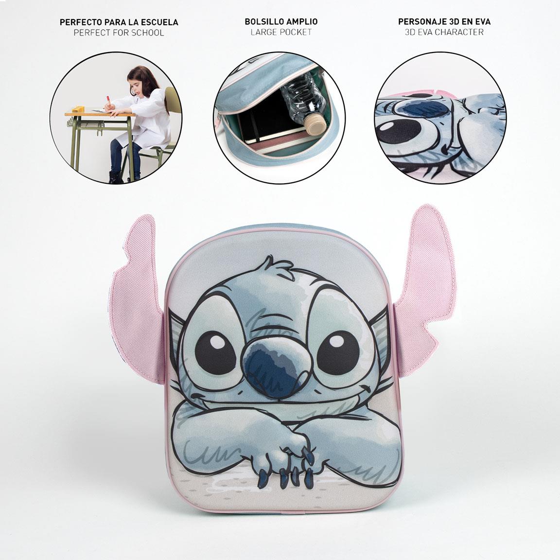 Cerda - Kids Backpack 3D Applications Stitch