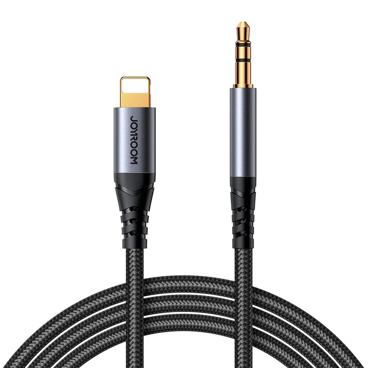 Joyroom AT Series AUX Audio Cable Lightning 1.2m - Black