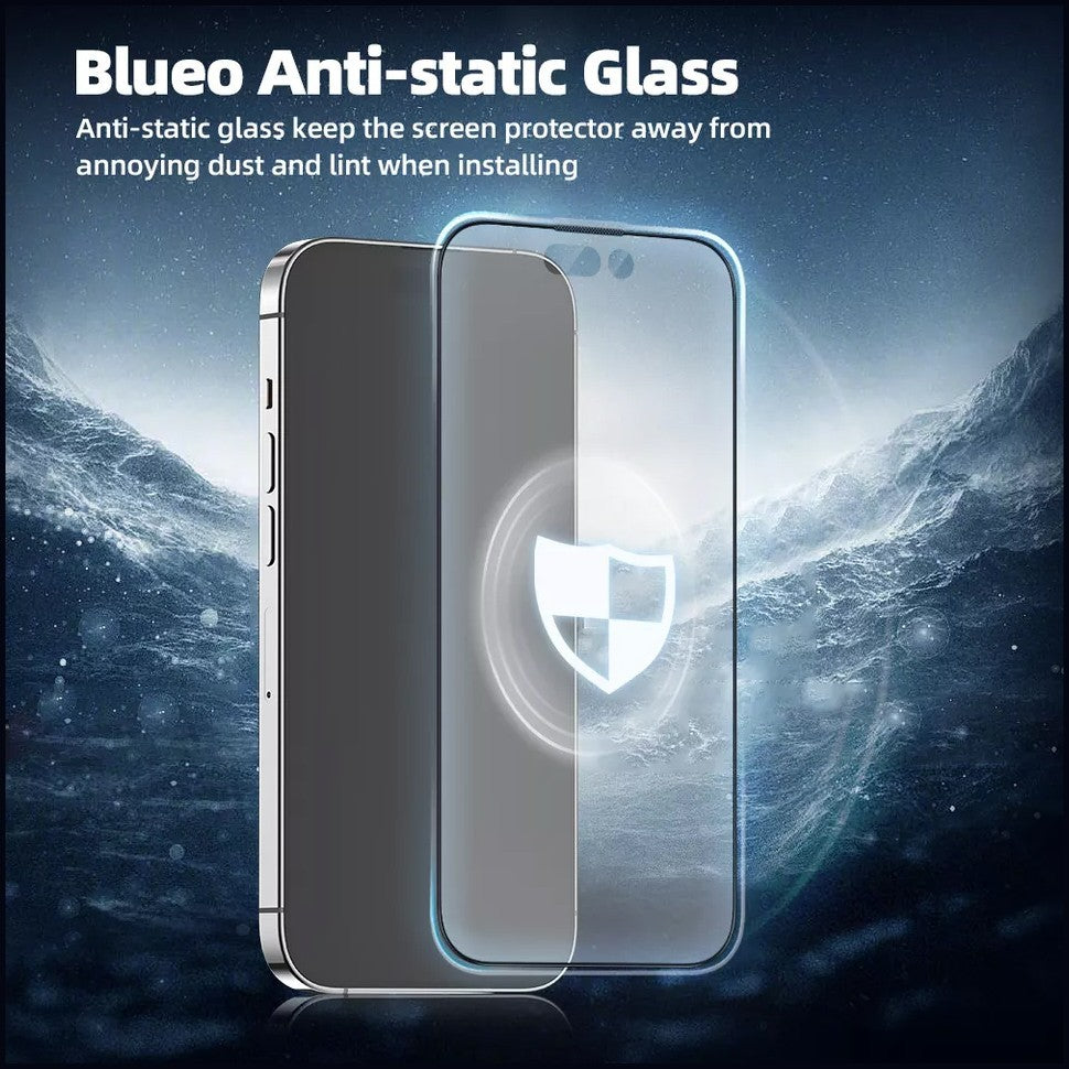 BLUEO Glass Anti glare matte iPhone 14pro/15 6.1