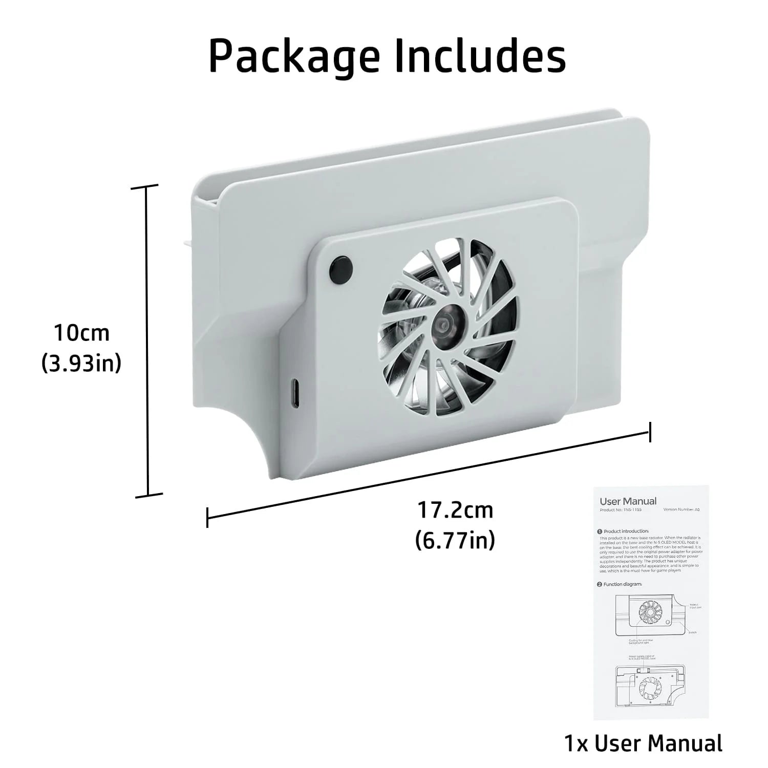 DOBE DOCK COOLING FAN