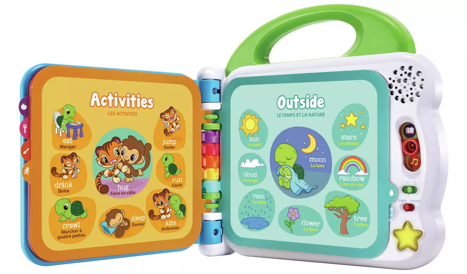 Vtech Learning Friends 100 Words Book^Tm Bilingual