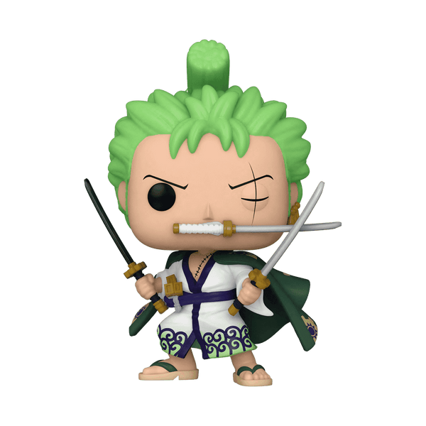 Funko Pop Animation One Piece Roronoa Zoro #923 Vinyl Figure, 4.75 in