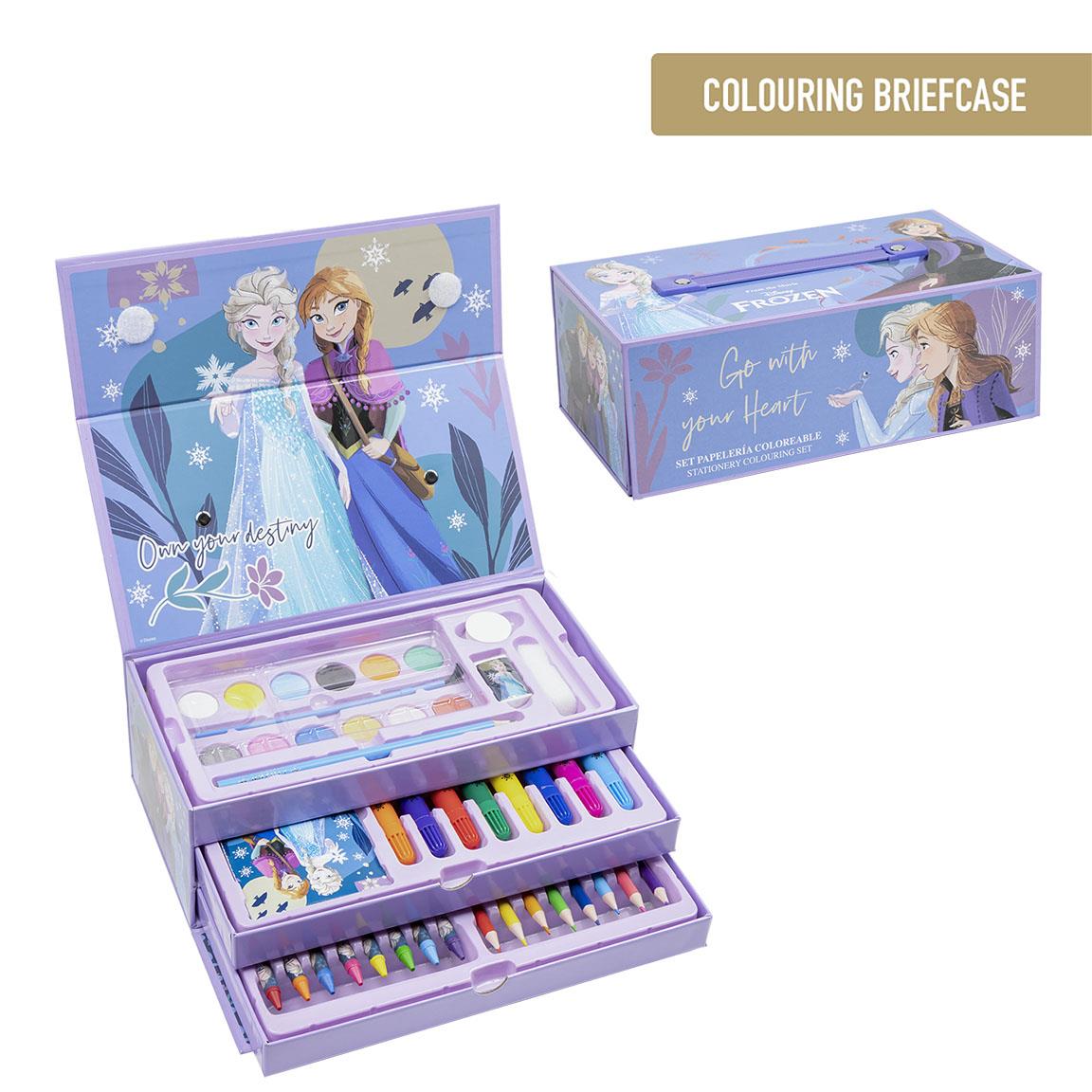 Cerda - Colouring Stationery Set Maletín Frozen