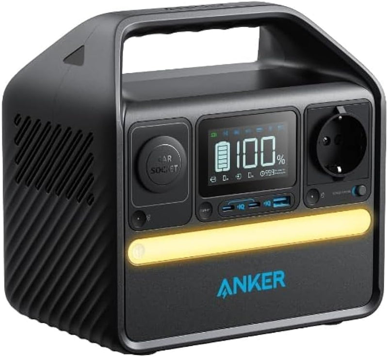 Anker 522 Portable Power Station Black