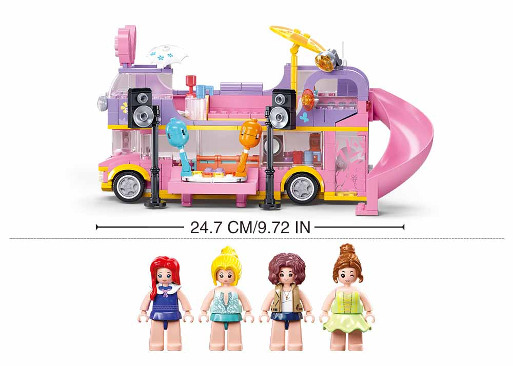 Sluban Girls Dream Music Rv 412 Pcs