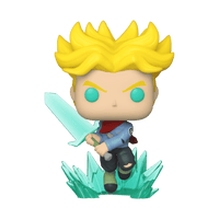 Funko - Pop! Animation: Dragon Ball - Super Saiyan Trunks with Sword