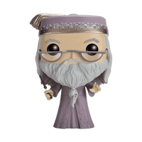 Funko Pop Harry Potter Albus Dumbledore with Wand #15 Vinyl Figure, 4 in