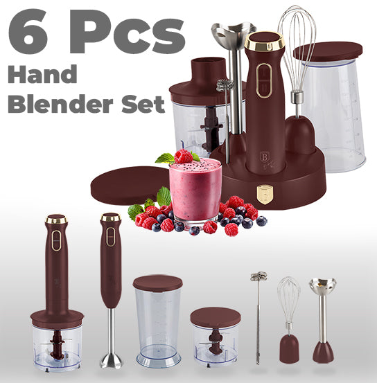 Berlinger - 6Pc Hand Blender Set Leonardo - Bh-9563