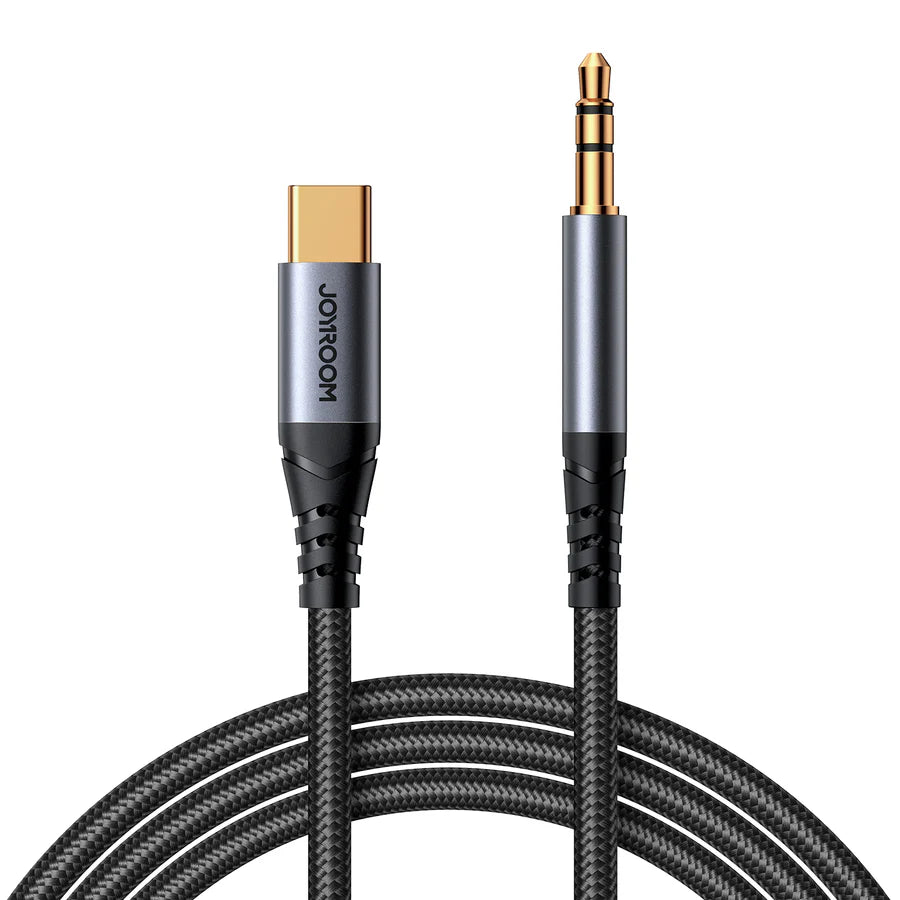 Joyroom AT Series AUX Audio Cable Type-C 1.2m-Black