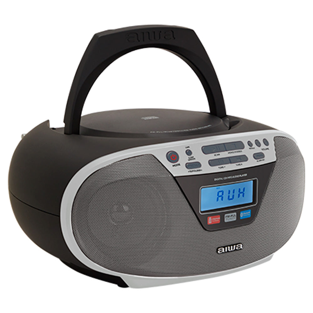 Aiwa Modernly Stylish Boombox with full features Grey